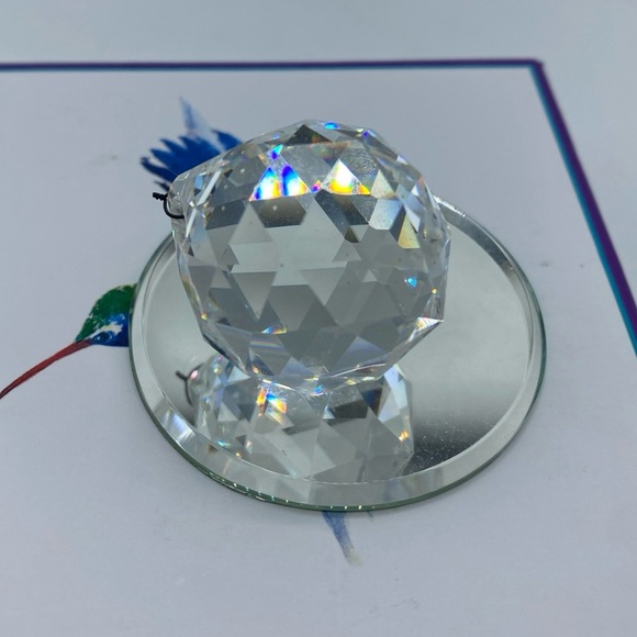 Vintage Swarovski Crystal Ball Decorative 1.5" No Box In excellent Condition - Picture 1 of 5